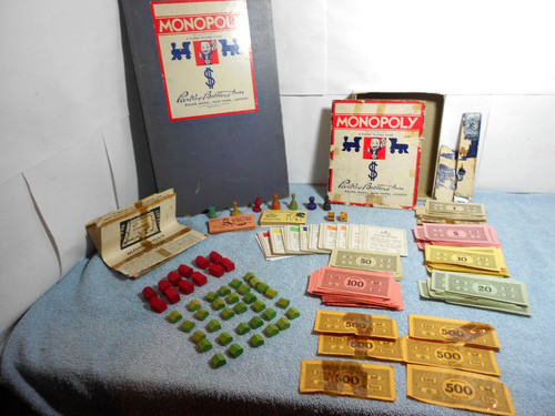 Antique monopoly game 1936 - antique,
