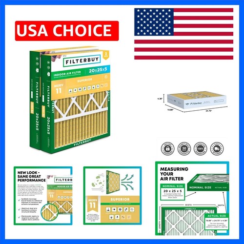 20x25x5 air filter merv pet - filter,