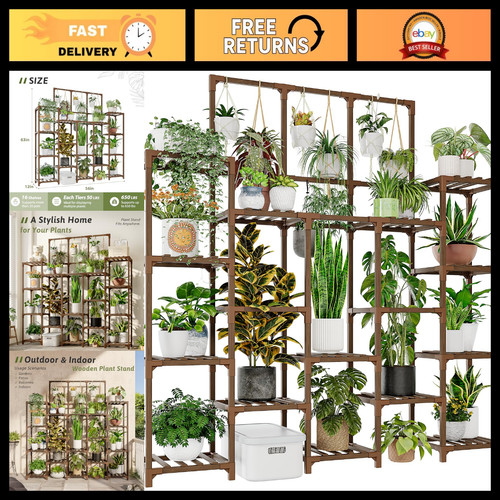 Tall plant stand 14 - plant,