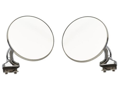 Peep mirrors stainless - 4",