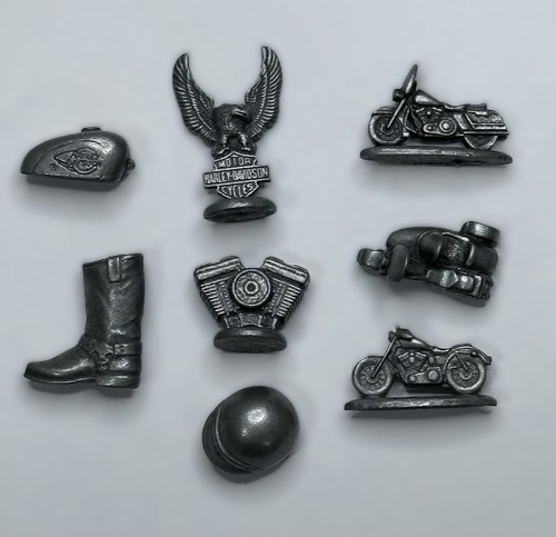 1997 monopoly harley davidson - monopoly, harley-davidson