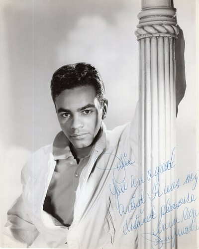 Johnny mathis hand signed - hand,