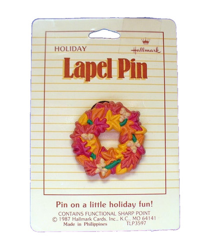 Hallmark pin thanksgiving - hallmark,