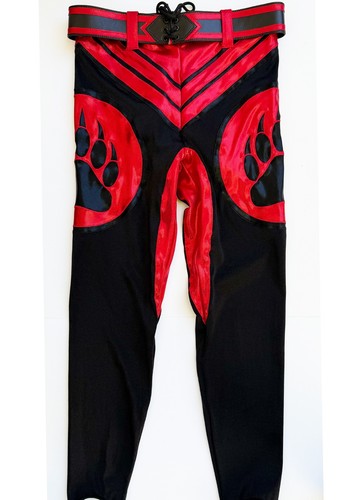 Wrestling tights solid black - tights,