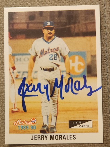 Jerry morales signed - jerry,