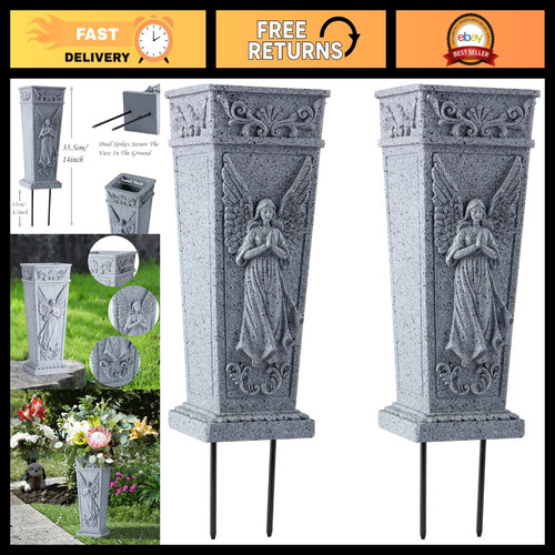 Cemetery flowers vase - cemetery,