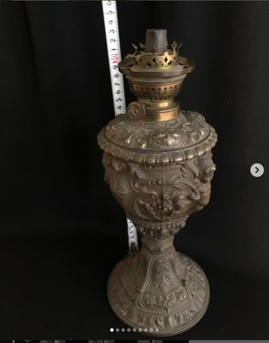 Antique gas lamp cosmos - lamp,