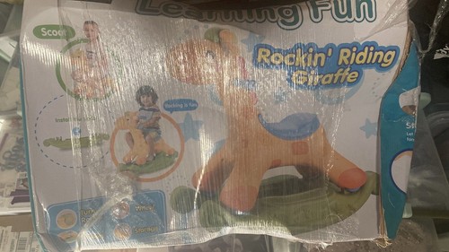 Rocking ride giraffe - rocking,