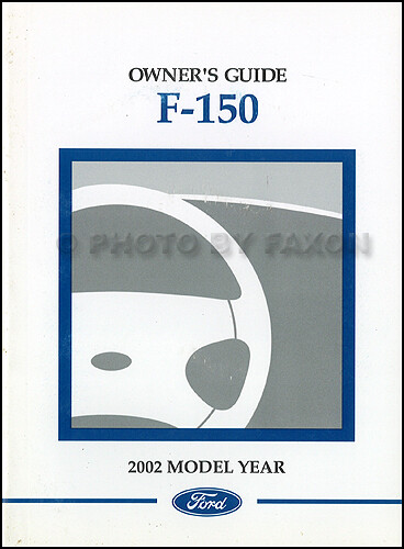 2002 ford f150 owners - 2002,