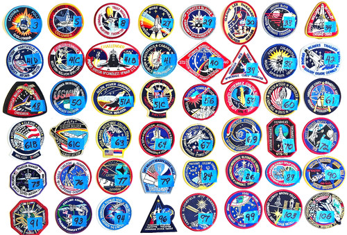 Vintage lot nasa sts - lot,