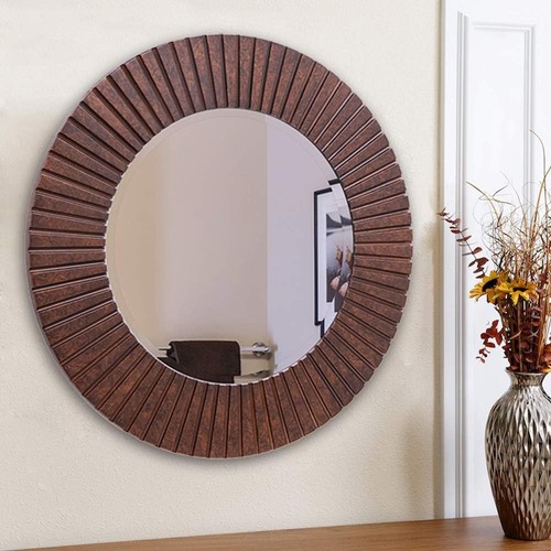 Round mirror with - 30'',