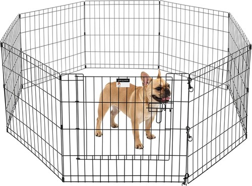 Foldable metal pet playpen - pet,