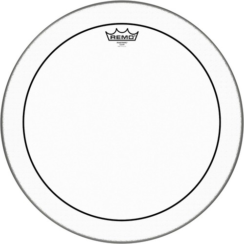 Remo clear pinstripe head - head, 18