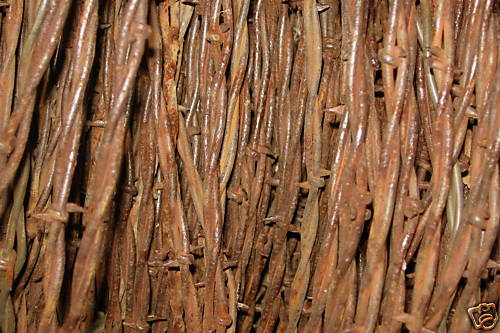 25ft rusty barbed - barbed, western