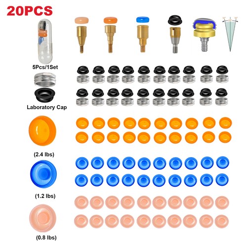 20pcs dental overdenture - 20pcs,
