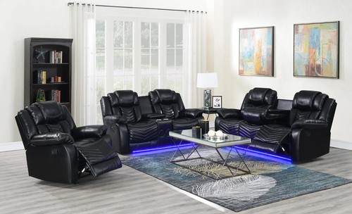 New led recliner - led, sofa