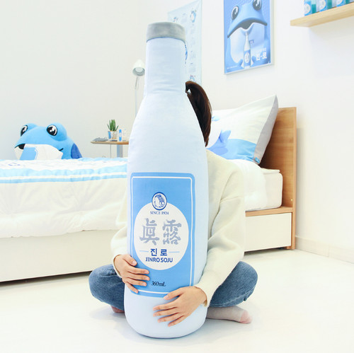 Jinro soju bottle big body - soju,