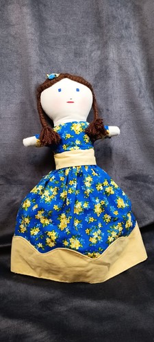 Handmade doll topsy turvy - doll,