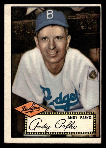 1952 topps baseball andy - topps, #1