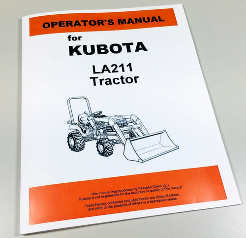 Kubota la211 front end loader - la211,