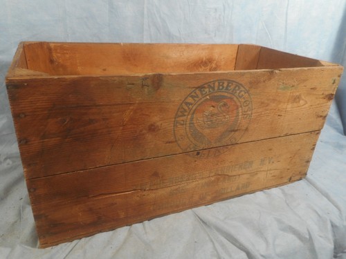 Vintage wooden crate - wooden, box