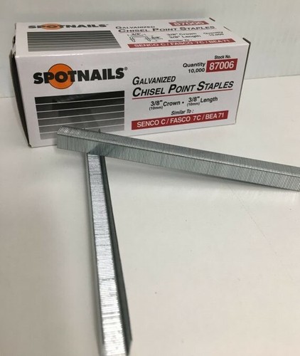 Upholstery staples spotnail - upholstery, staples,