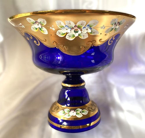 Czech bohemian vintage vase - czech,