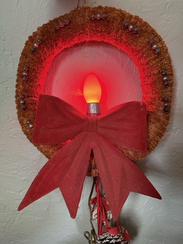 Vintage chenille christmas - chenille,