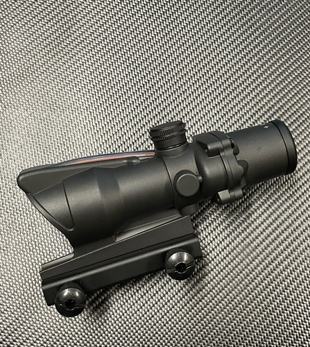 4x32 battle rifle scope fiber - scope,