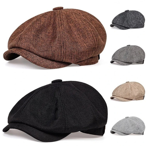 Vintage newsboy cap gatsby hat - newsboy,