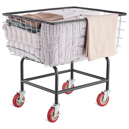 Wire laundry cart - wire,