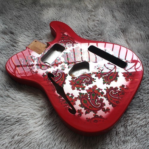 Holered paisley telcaster - f,