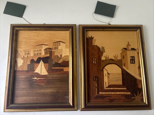 Vntg handmade 70s - vntg, marquetry