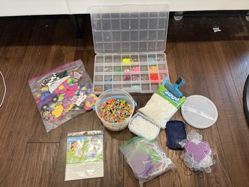 Huge lot perler beads and - perler,