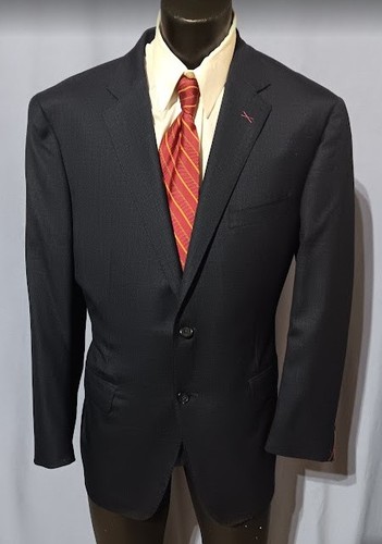 Samuelsohn suit navy - navy, 46r