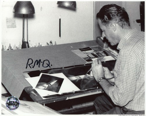 Ralph mcquarrie signed - mcquarrie,