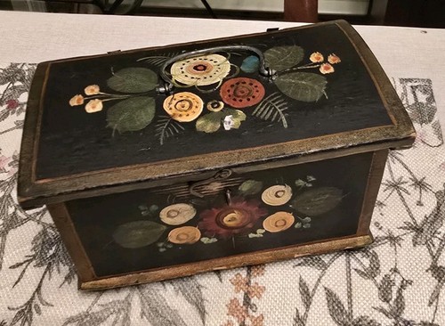 Antique norwegian rosemaling - antique,