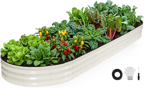 Galvanized raised garden bed - raised,