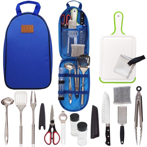 Piece camp utensil - 13-piece, set