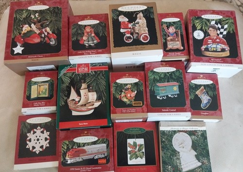 Piece hallmark ornament lot - piece,
