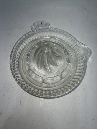 Vintage glass juicer reamer - vintage,