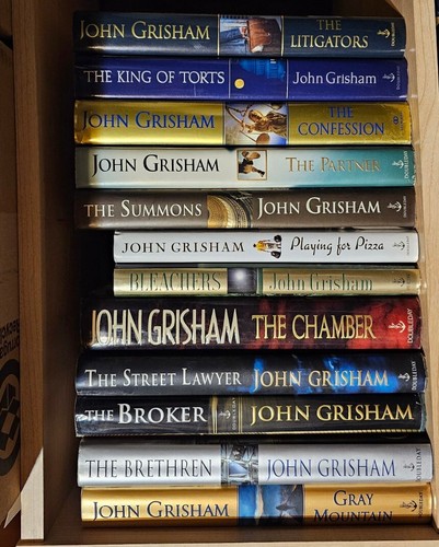 Lot john grisham - 12,