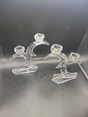 Vintage crystal candle - 2,