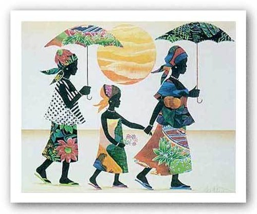 African american art - african, print