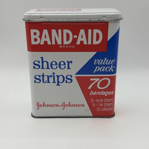 Vintage band aid sheer strips - sheer,