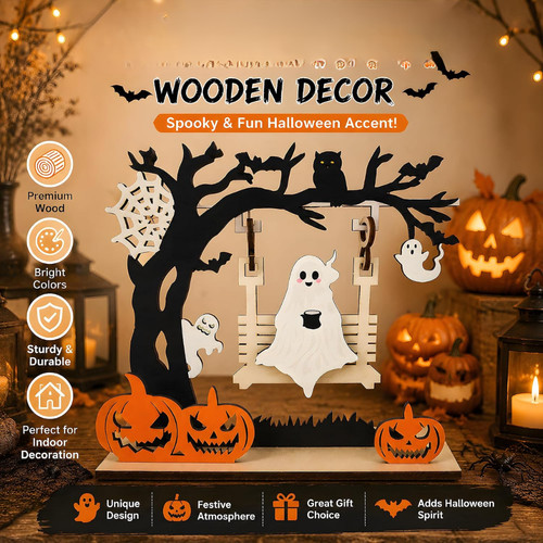 Halloween ghost pumpkin - halloween,