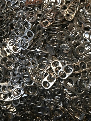 500 aluminum pop pull tabs - 500, pop/pull
