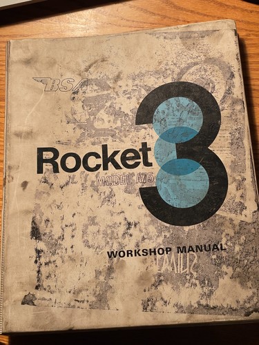 Bsa rocket workshop service - bsa,