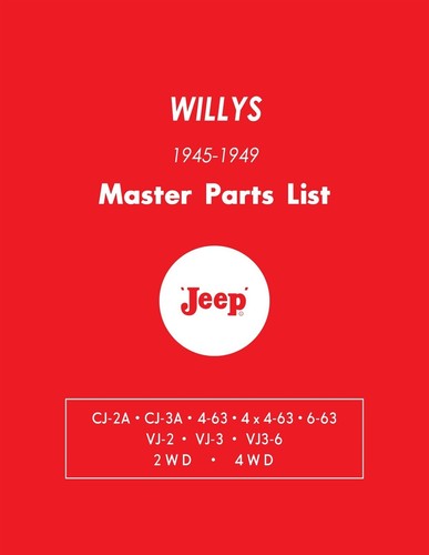 1945 1949 willys jeep master - 1945,