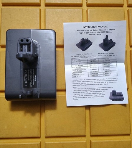 Dc34 type battery adapter - dc34, b